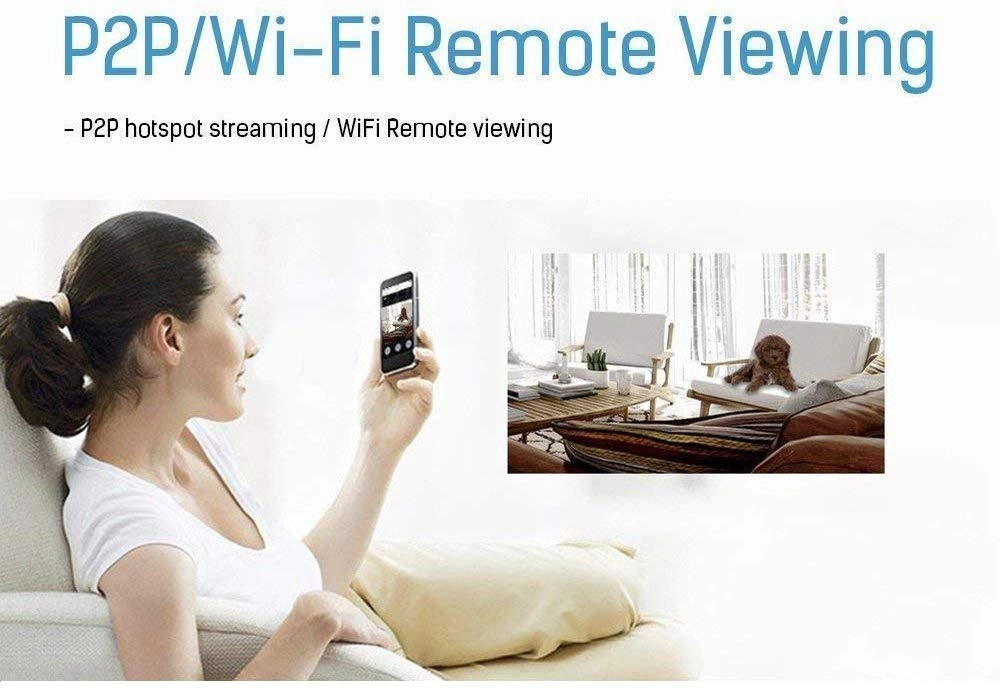WiFi Full HD Spy IP Camera - 1080p
