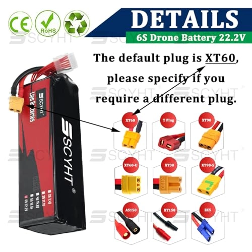 Drone Battery - 22.2V 6S 9500mAh