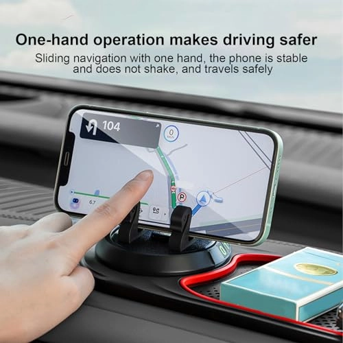 Car Anti Slip Mat Phone Holder - Multifunctional Dashboard Pad Smartphones