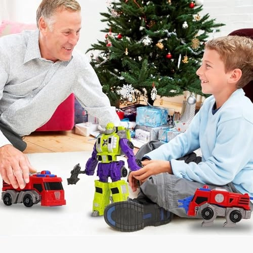 Toddler Robot Vehicles Set - 3 years and up 4 pieces