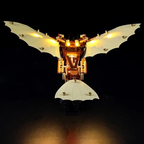 LED Light for LEGO 10363 ICONS Leonardo da Vinci's Flying Machine - Plastic
