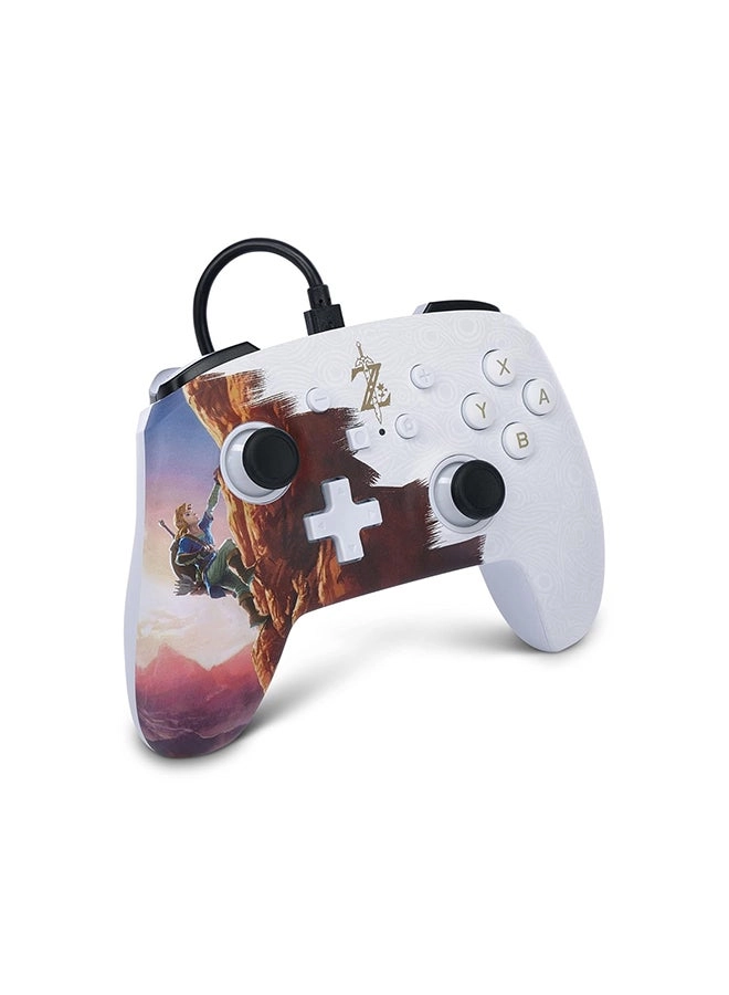 Nintendo Switch Enhanced Wired Controller Mario Hero Reel