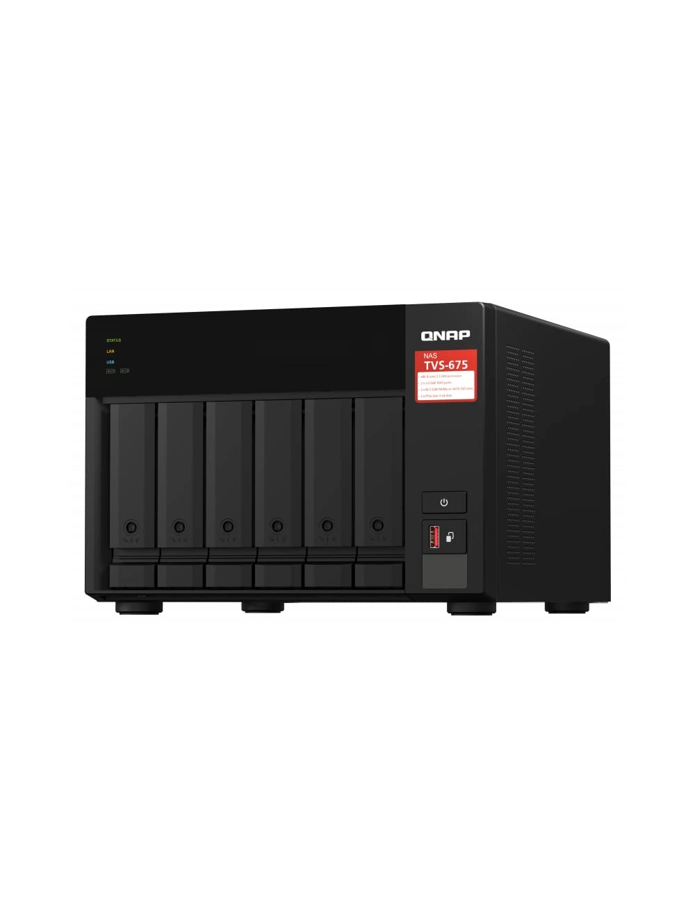 QNAP TVS-675-8G 6-Bay