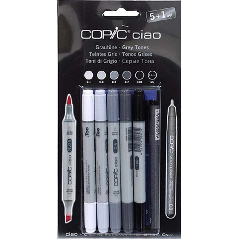 Copic Ciao - Assorted Color Twin Tip Set