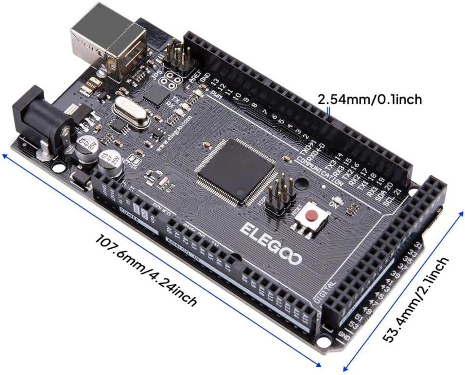 MEGA R3 - ATmega+2560-16AU + USB Cable