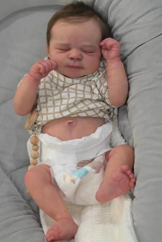 Pascale Reborn Baby Doll - 18 inch Vinyl sleeping Ages 3+