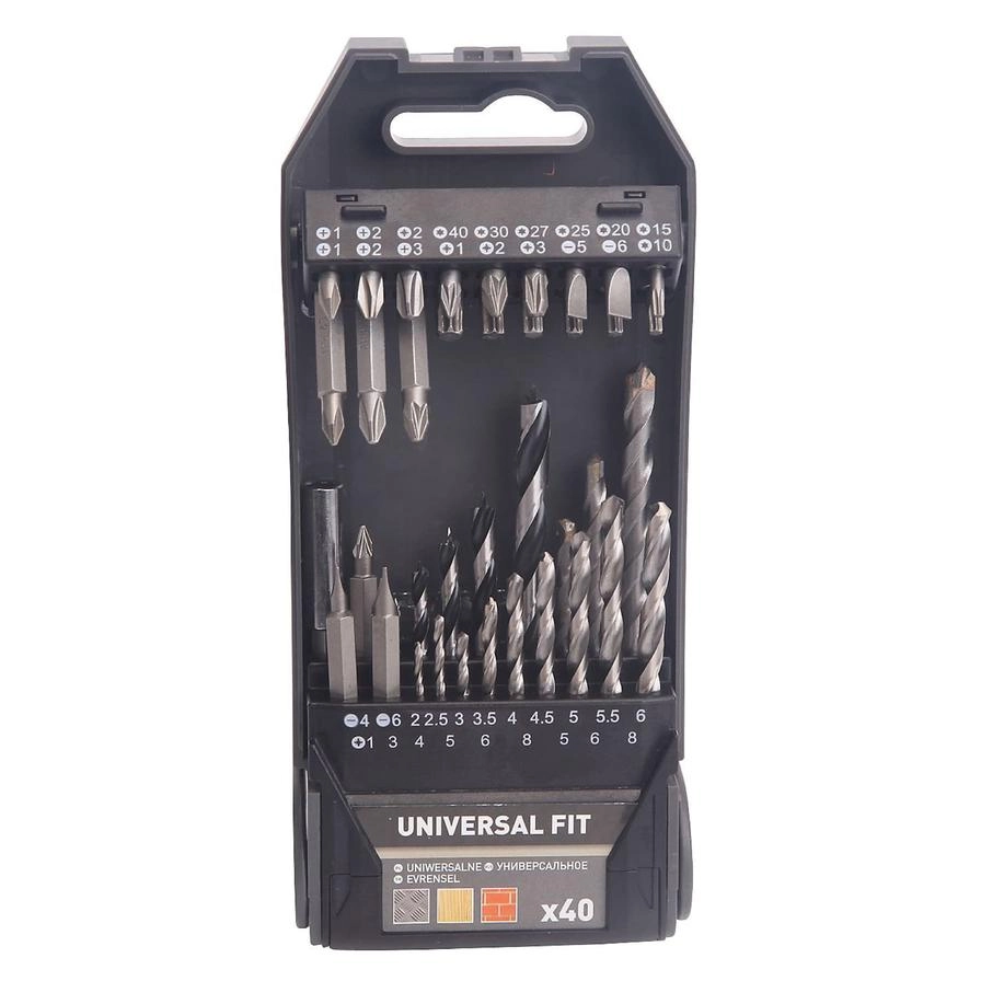 Mixed Drill Bit Set - 40 piece(s)