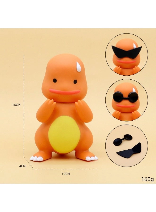 halamodo Fire-Type Sunglasses Anime Figure (16 cm)