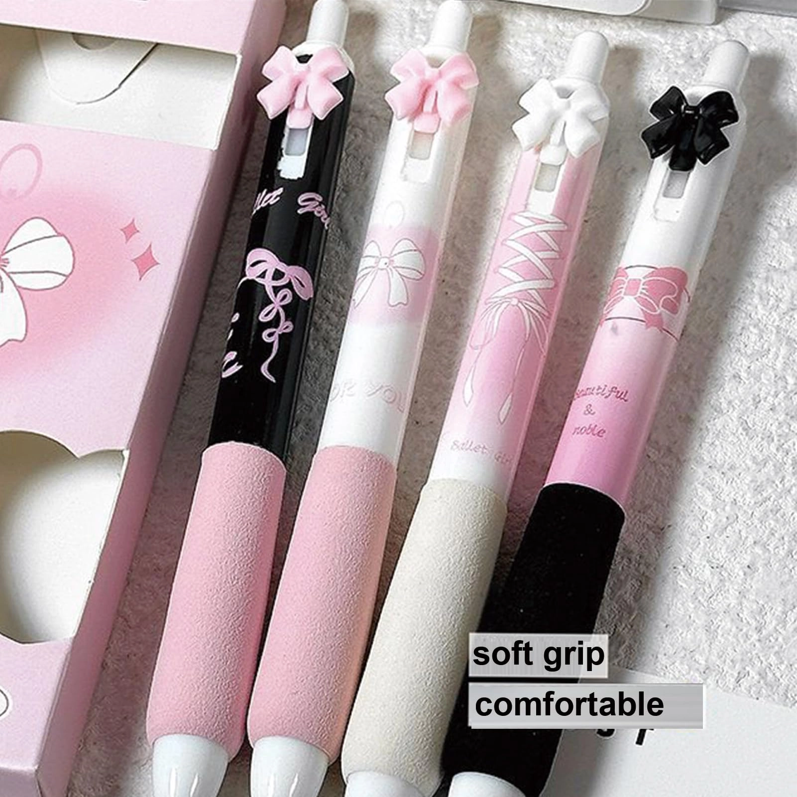 Cute Gel Pen - 4Pcs 0.5mm