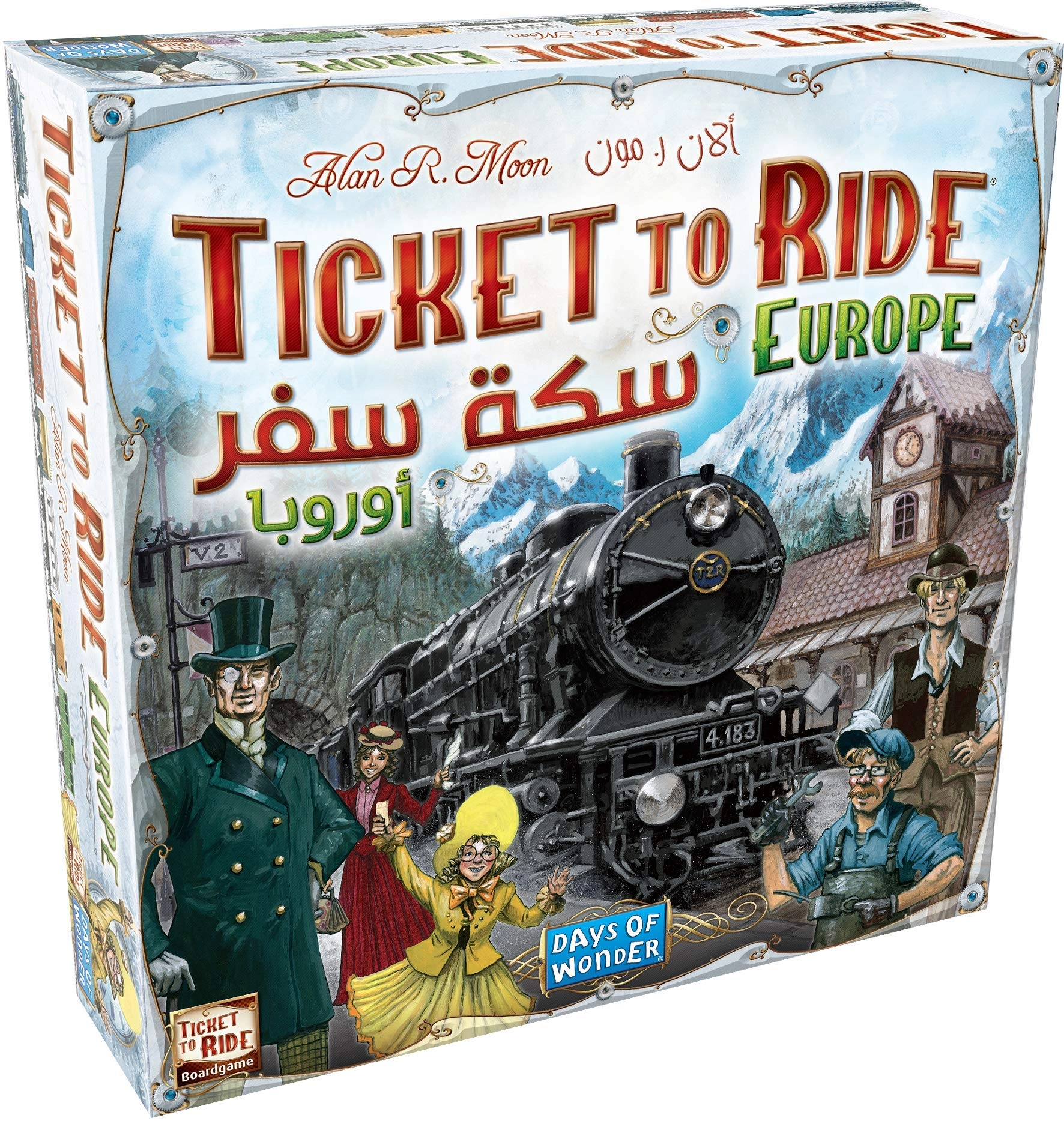 BOARDGAME SPACE Ticket to Ride: Europe