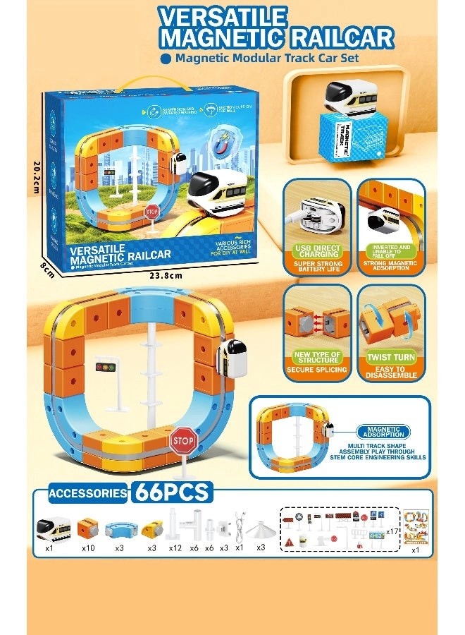 Maglev Train Set - 66 pcs