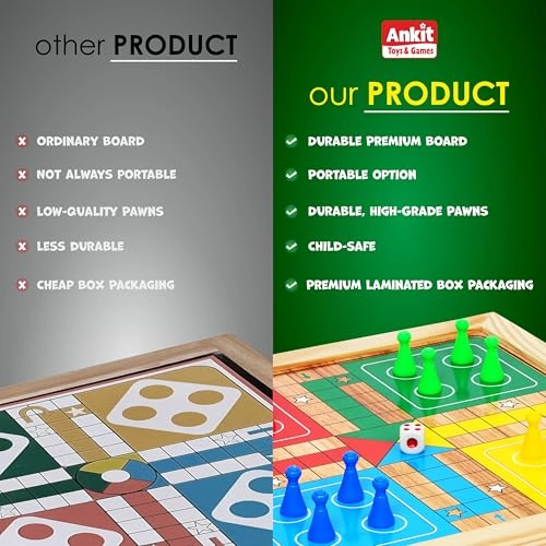 Ludo and Snake & Ladders Magnetic