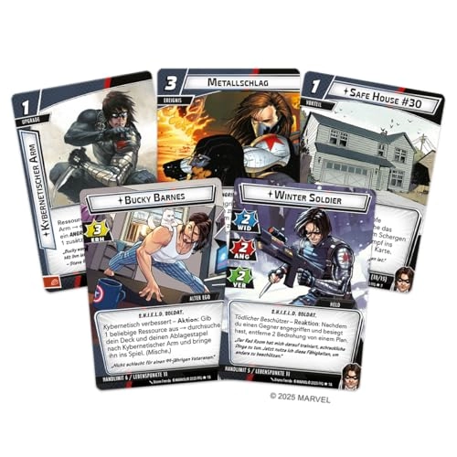 Marvel Champions: LCG: Winter Soldier - Hero Expansion Card Game (German)