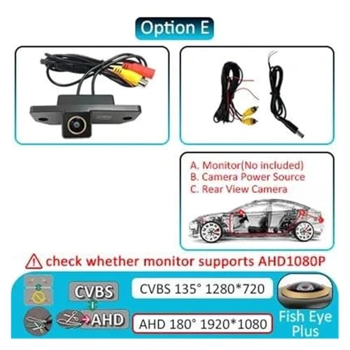 Reversing Camera - Night vision Wired 1080P