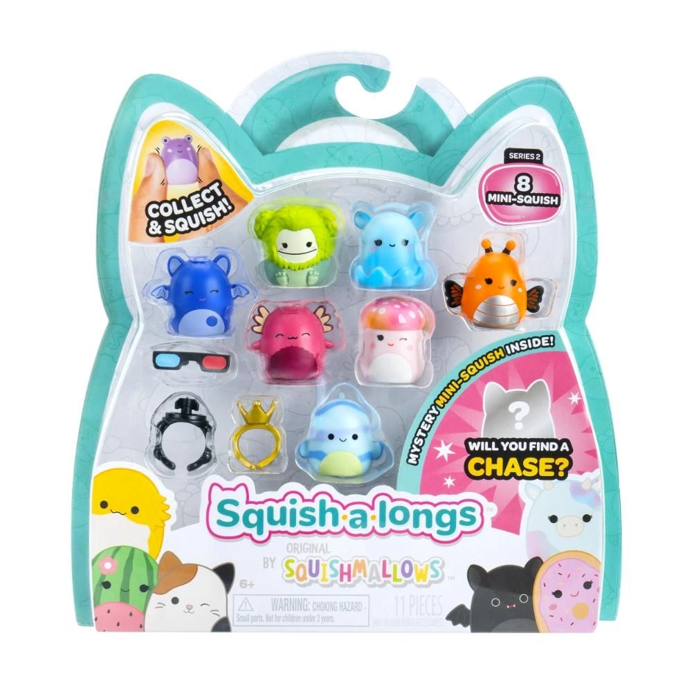 Squish-A-Longs - 8 1-inch Pack