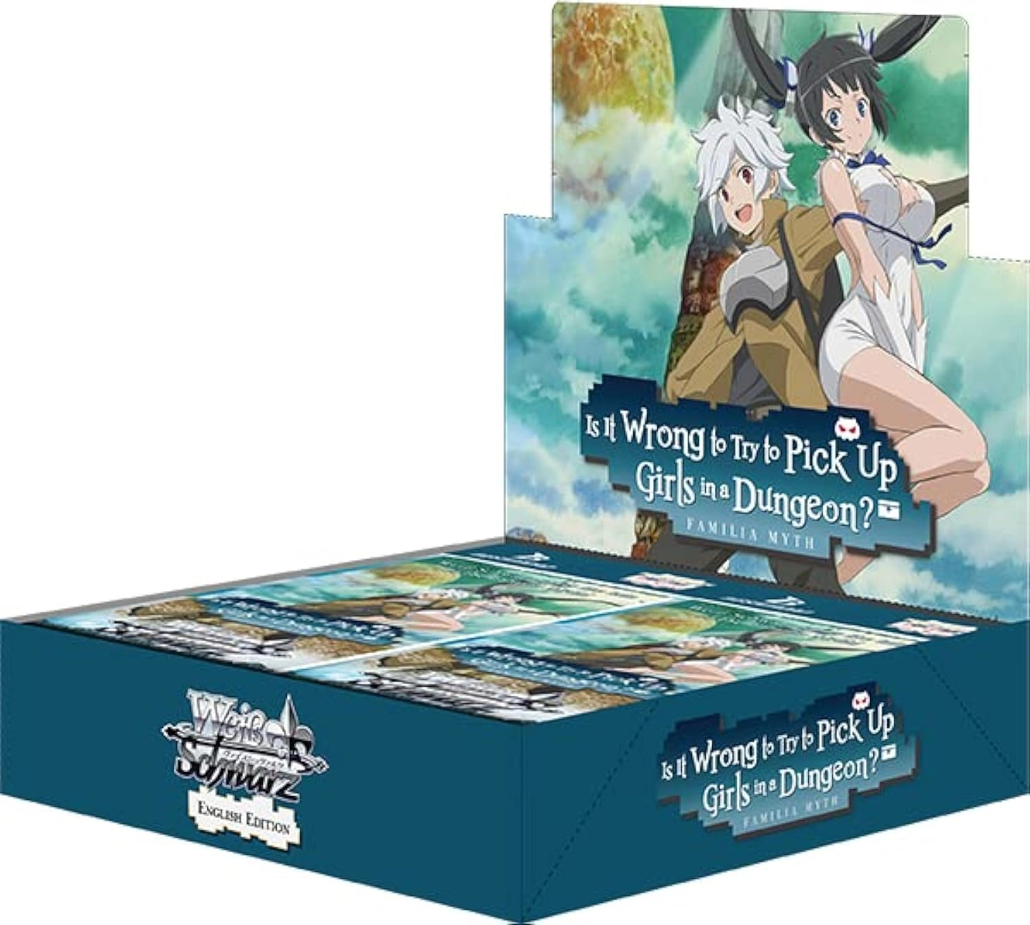 Weiss Schwarz Is It Wrong to Try to Pick Up Girls in a Dungeon? Booster Box English Edition - 9 cards