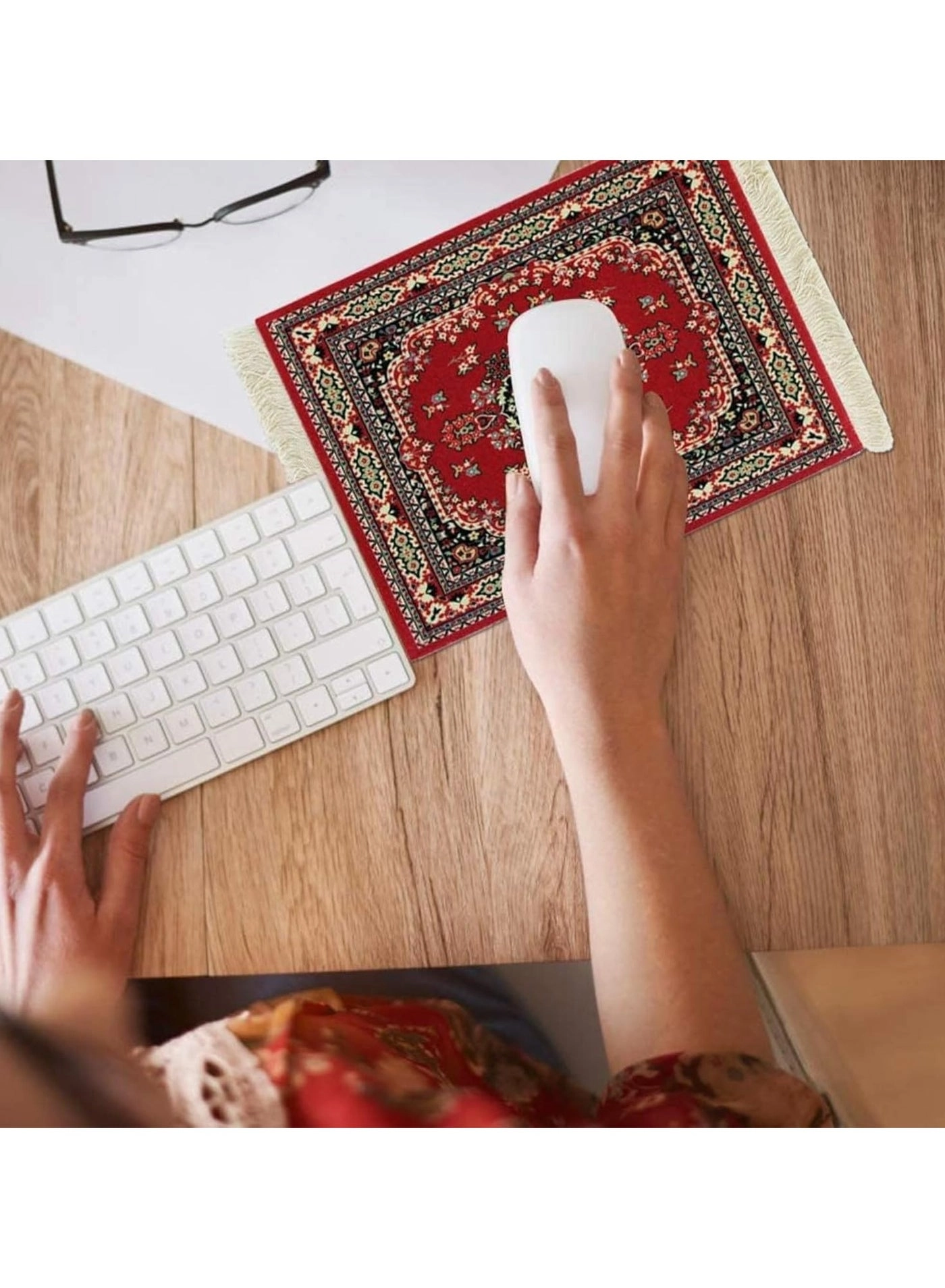 Digipace V60Mat yarn-dyed nylon fiber Mouse Pad