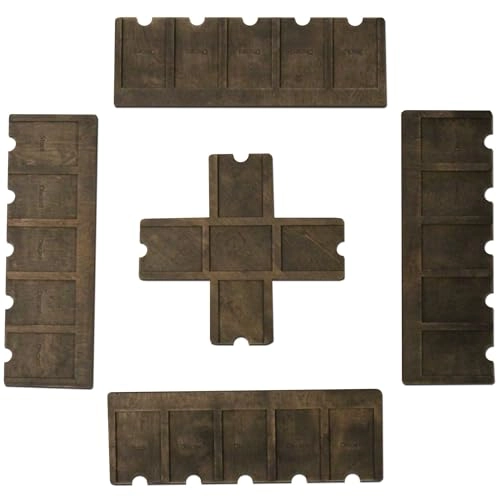 Player Tray - 4 Player Trays Personalized + Center Console