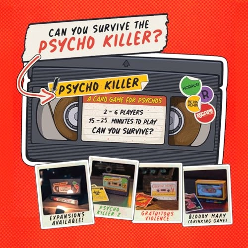 Psycho Killer - 1 piece(s) 13 years and up English