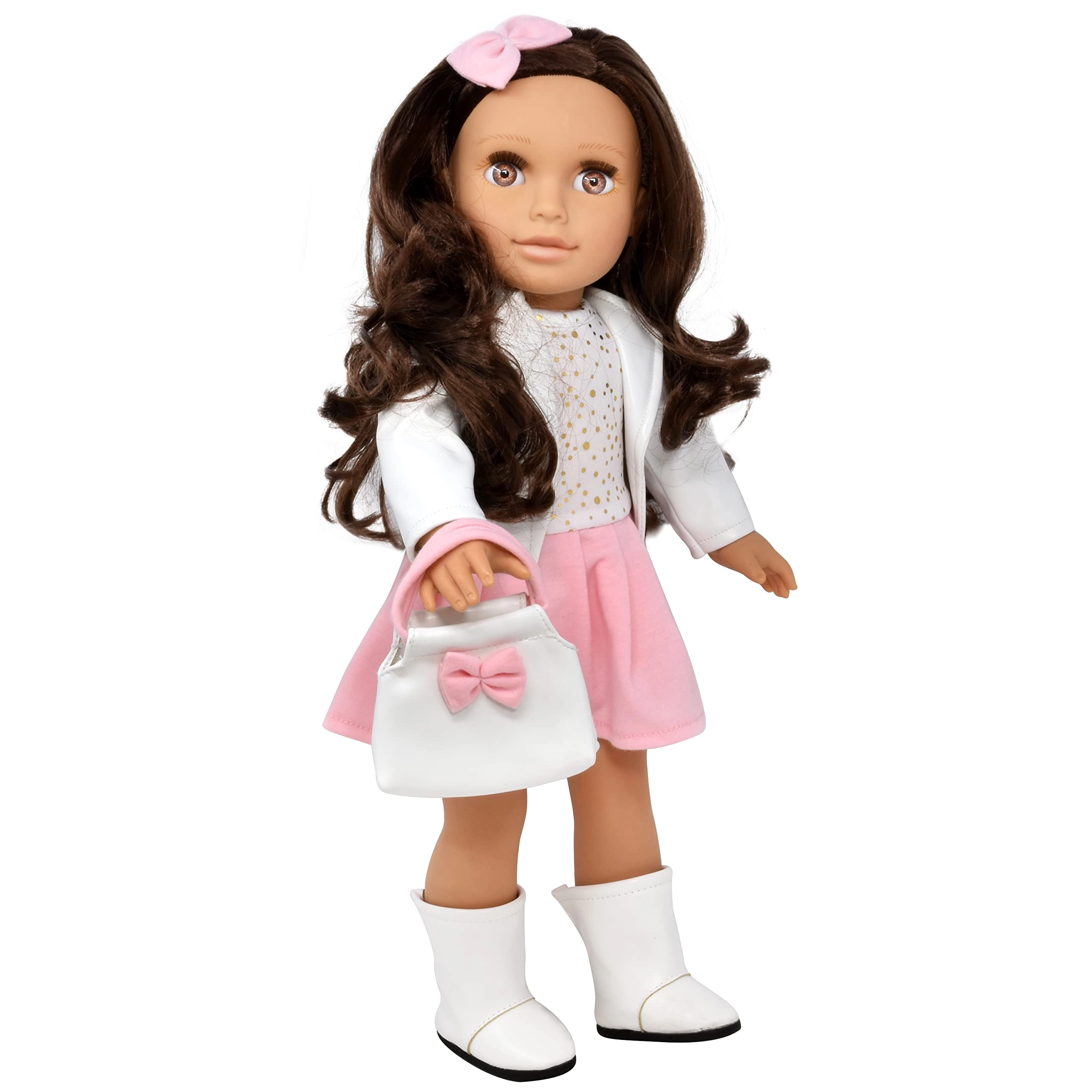 Gift Boutique Elizabeth Fashion Doll - 18 Inch Nylon Dark Brown Hair