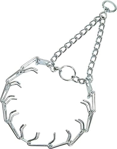Herm Sprenger Ultra-Plus Prong Dog Training Collar - 3. 0 mm x 18" Neck Size 3. 0 mm x 22" Chain Length Dog