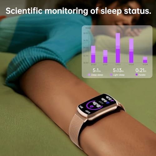 H95 - 1.47 Inches HD display 24/7 Heart Rate Blood Oxygen