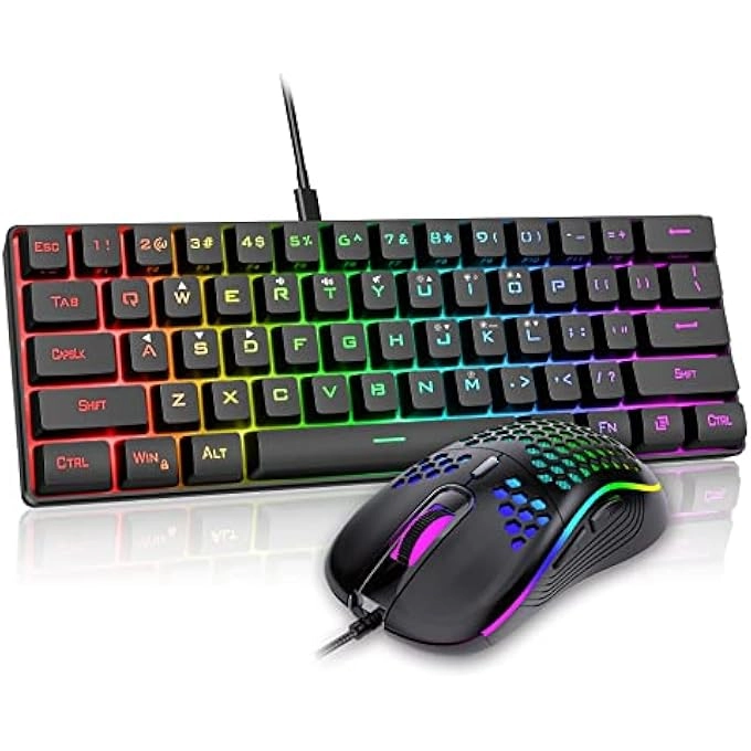Keyboard + Mouse + Mouse Pad - UK Wired