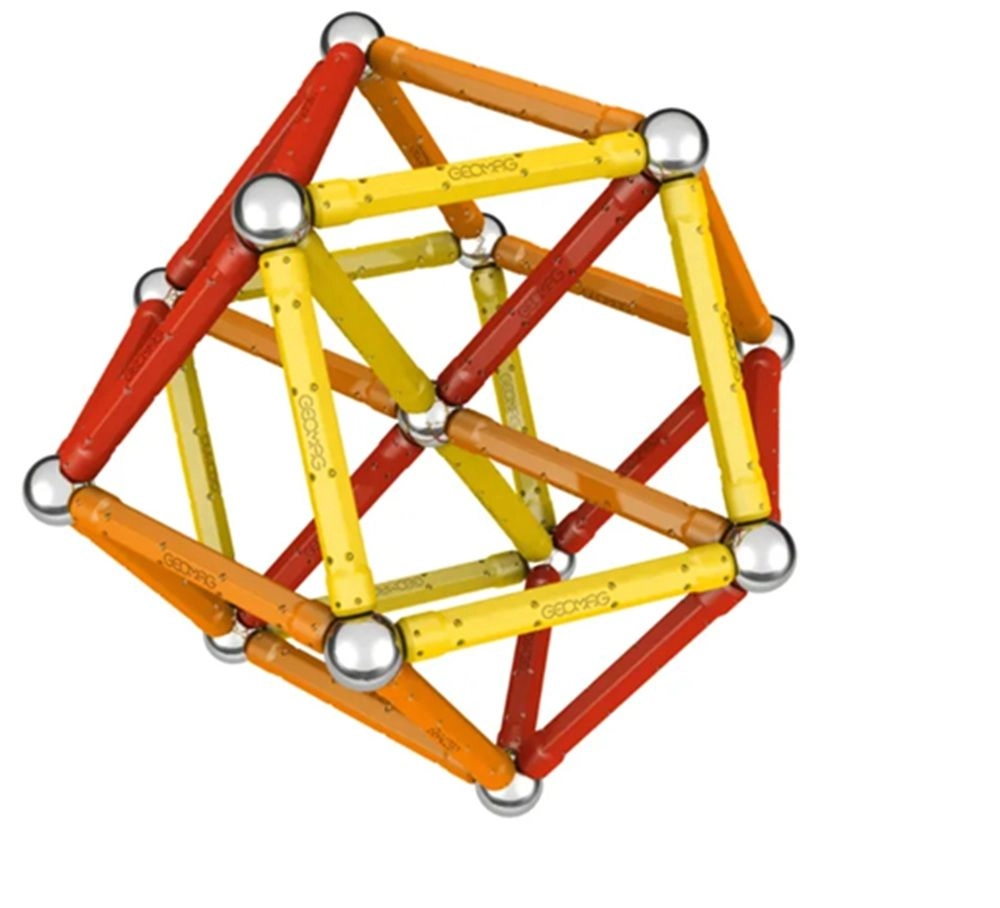 Glow Color Magnetic Construction Toy - 64 pcs