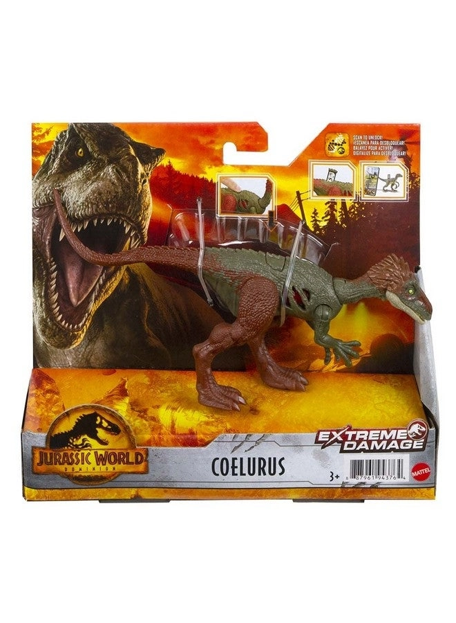 Coelurus - Jurassic World - Dominion 2022 Movie Series Extreme Damage