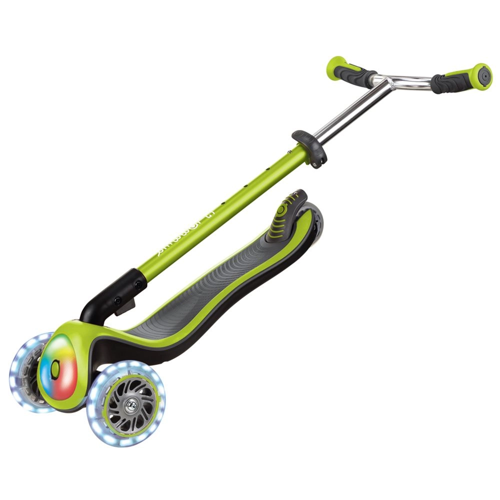 Elite Prime 3-Wheel Kick Scooter – 125mm LED Foldable