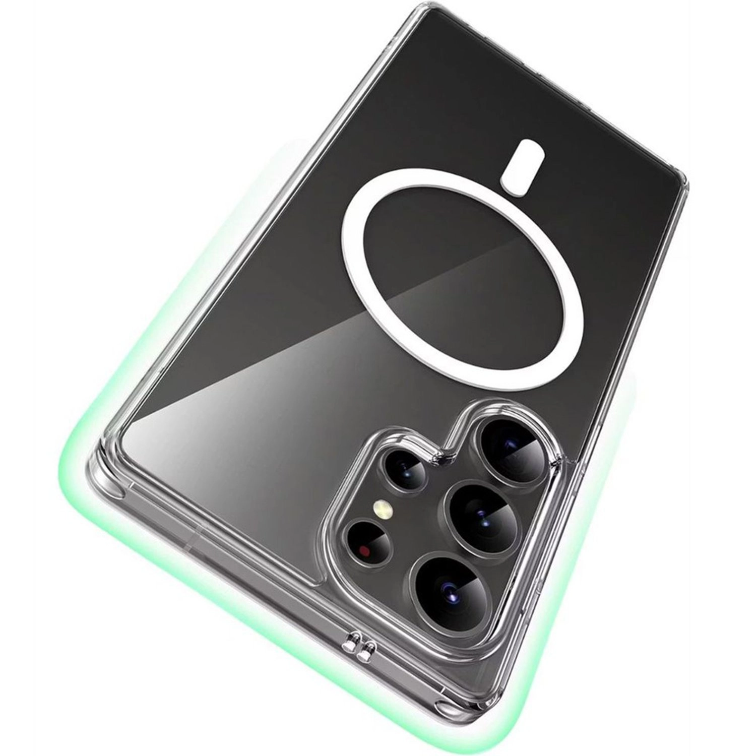 Crystal Clear Case with MagSafe for Samsung Galaxy S25