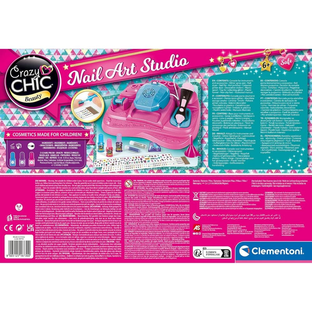 Crazy Chic Nail Art Studio - Fashion Kit 7 pieces