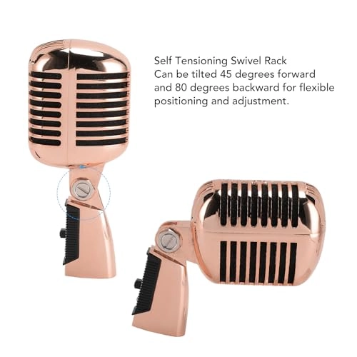 Vintage Style Wired Microphone