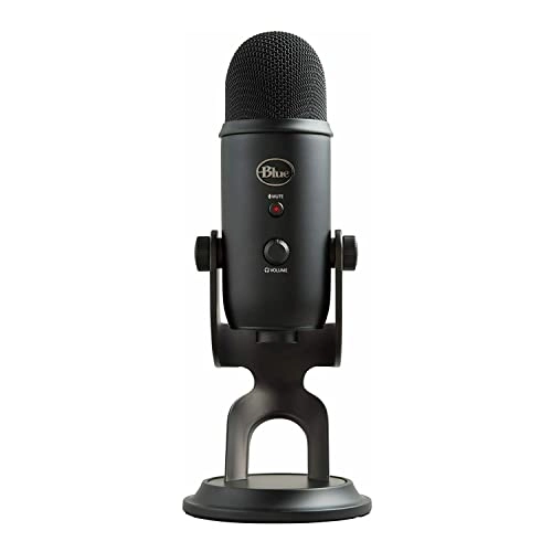Yeti USB Microphone - 16-bit 48 kHz + C922 Pro Stream USB Microphone - 1080p