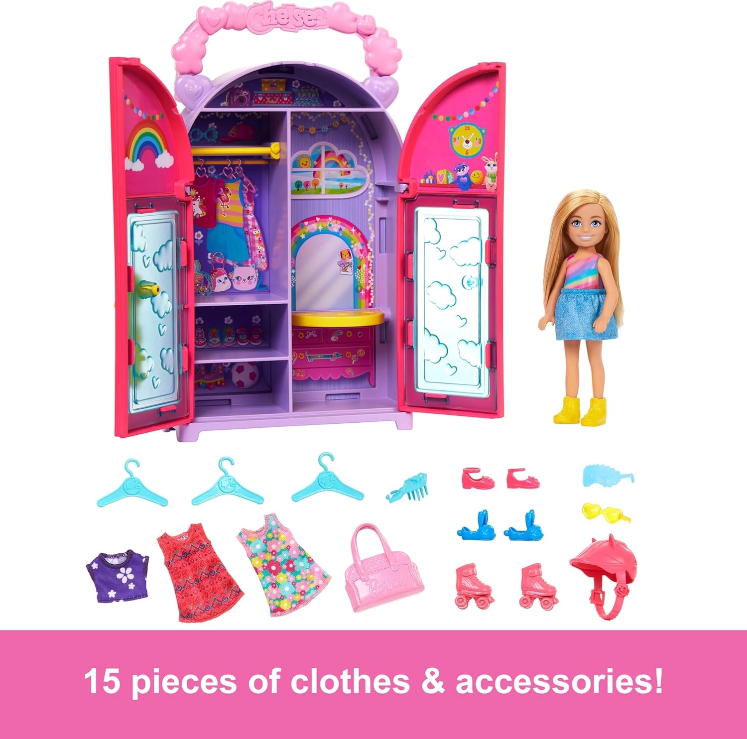 Chelsea & Closet - 15 Pieces Ages 3+