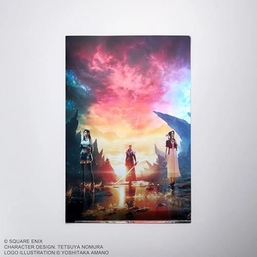 Final Fantasy VII Rebirth - 2 pochettes transparentes Set