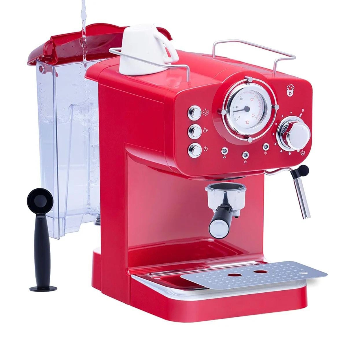 Espresso Coffee Machine - 20 Bar 1.25L