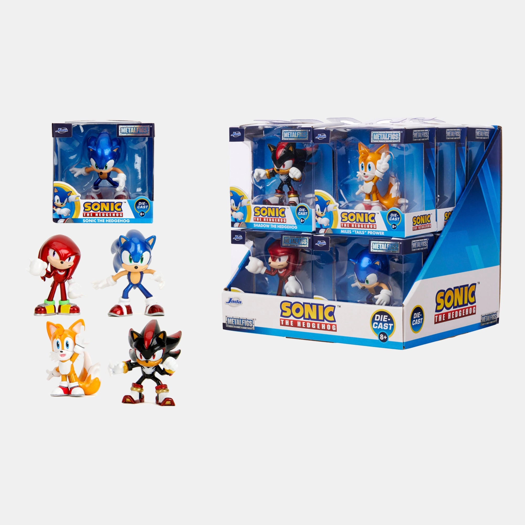 Jada Toys Sonic The Hedgehog Figures - 8+ Sonic 1