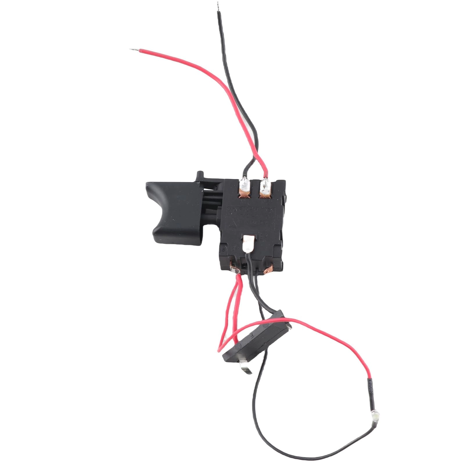 Yctze Speed Control Switch - LED Light Black 6.5 x 4 x 1.2 cm