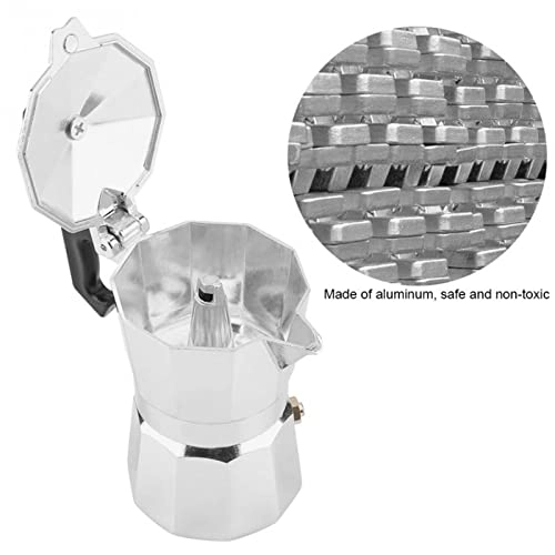 Espresso machine - 50mL 1 Cup Aluminum