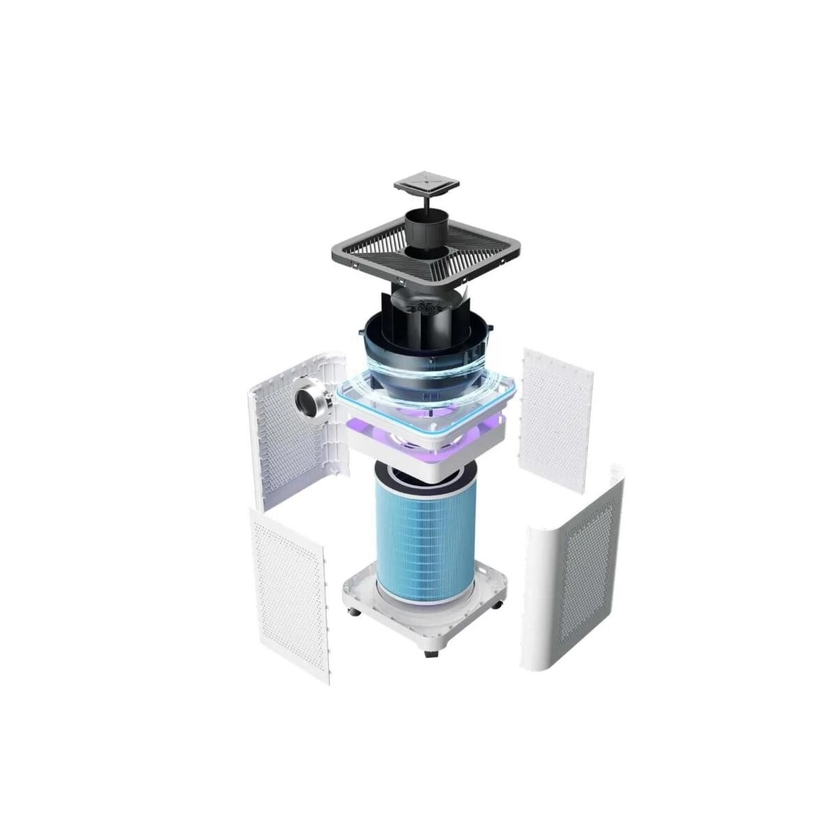 Intelligent Air Purifier Pro - 40-60 M² 550m³/h