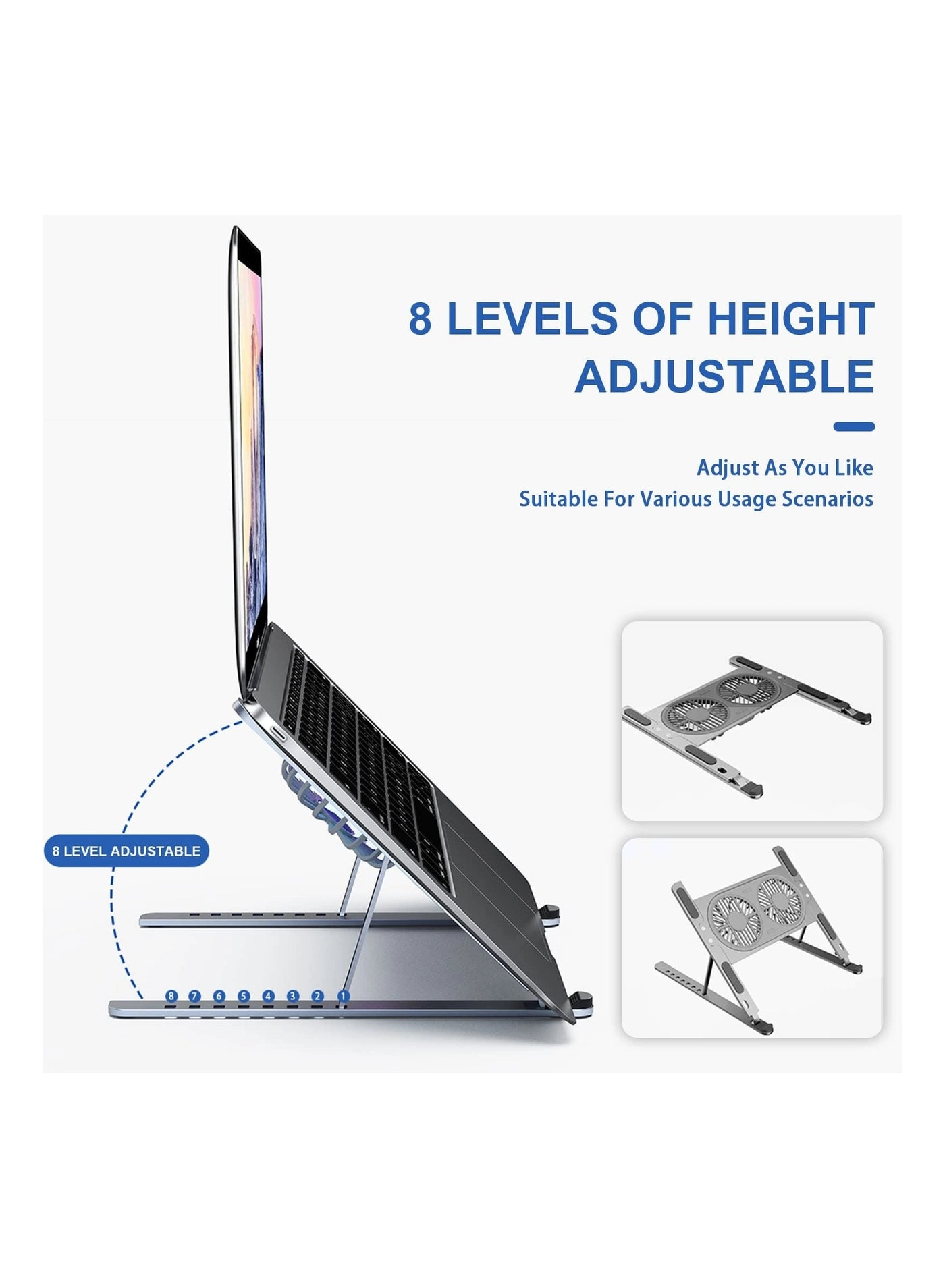Laptop Cooling Table - Double fans