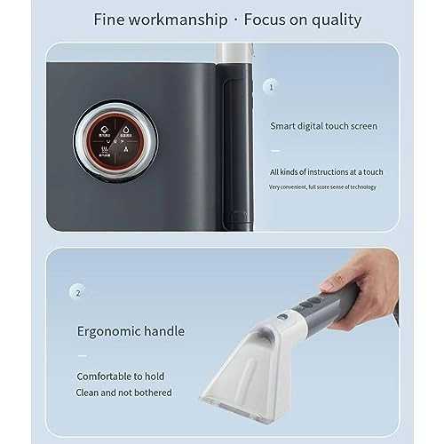 Fabric Steam Cleaner - 1200ml+1000ml