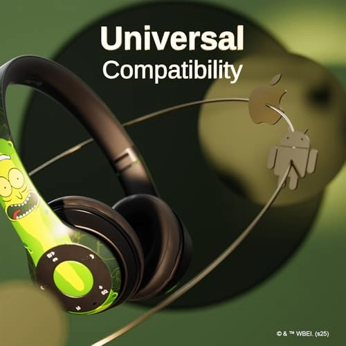 Rick and Morty Bluetooth Headphones Wireless Headphone