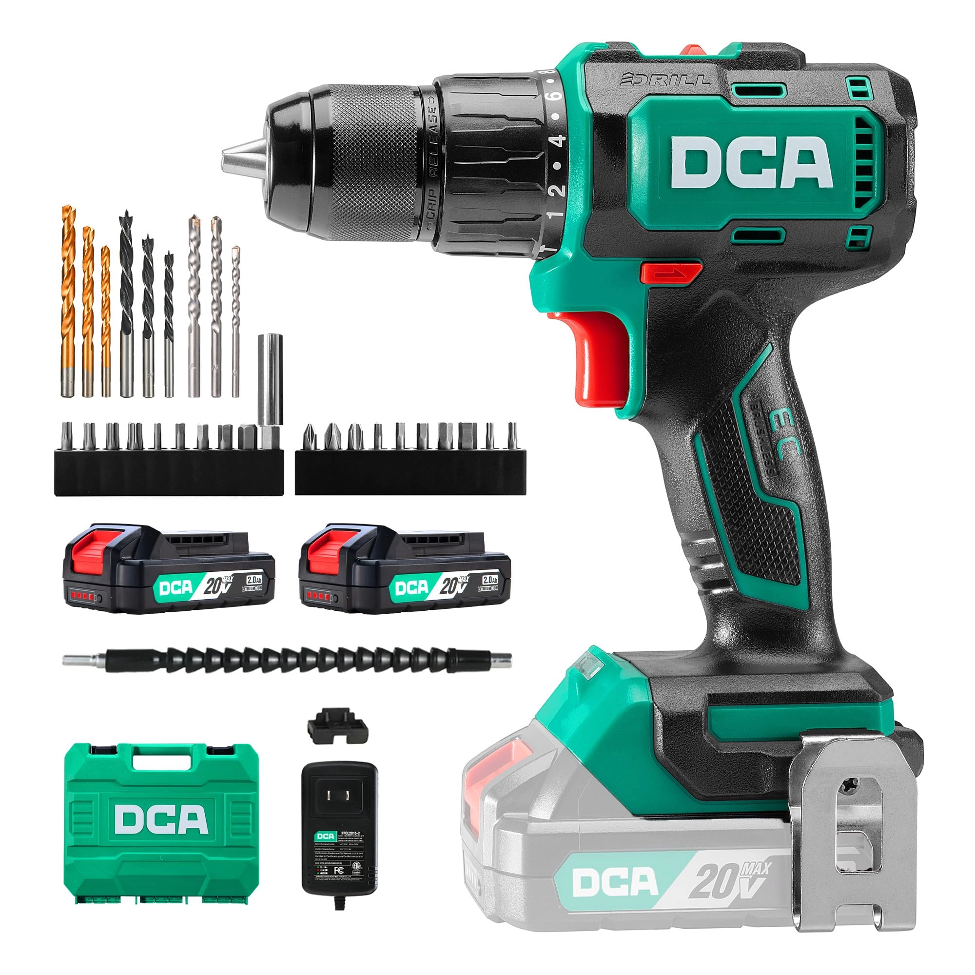 DCA ADJZ2055iZ - 20V Battery Powered