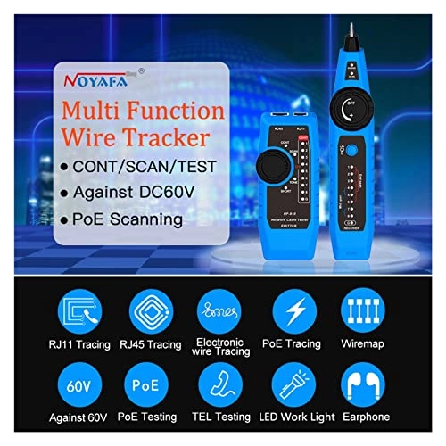 NF-810 - RJ11 RJ45 Cat5 Cat6 path breaking short circuit cross lan