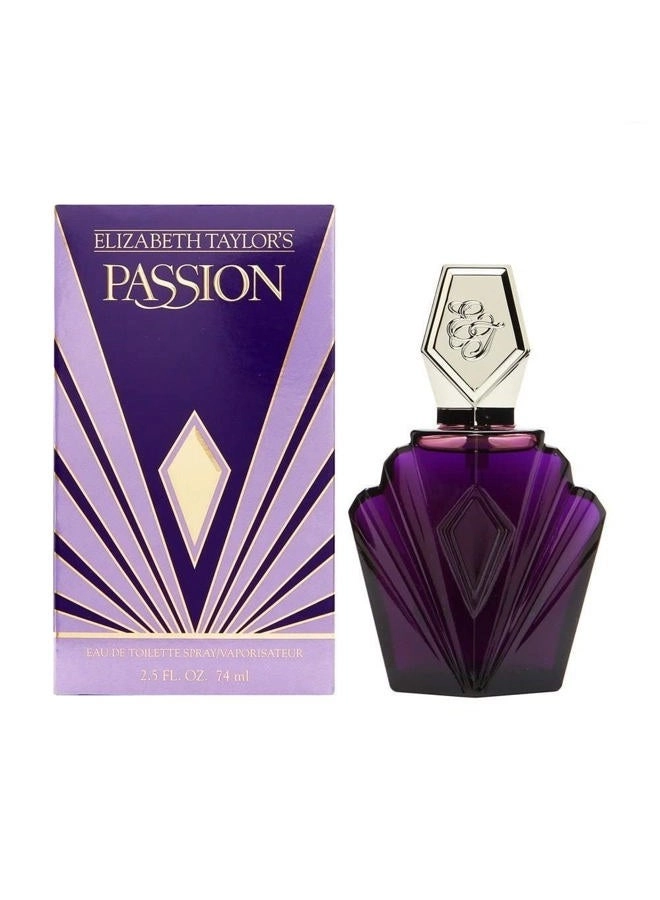 PASSION - Eau de Toilette 2.5 Fl Oz