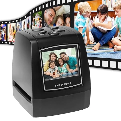 Film Scanner - 32G SD Card Storage 2.36" LCD Screen