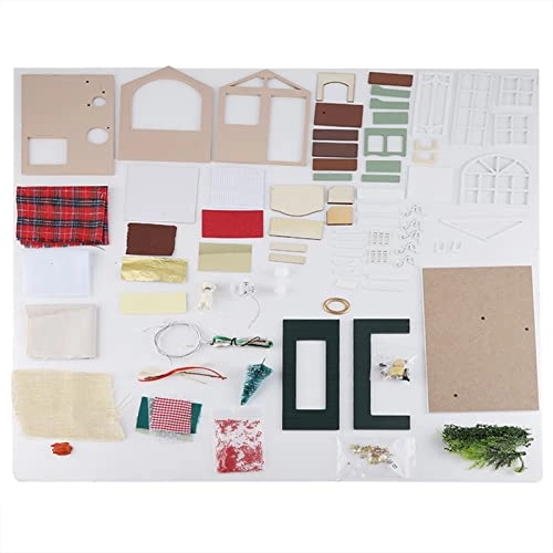 Miniature Wooden House - LED Light DIY