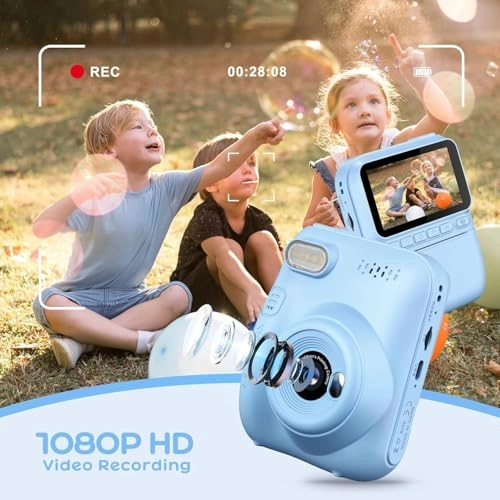 Kids Instant Camera - 3.0 Inch 14MP 1080P